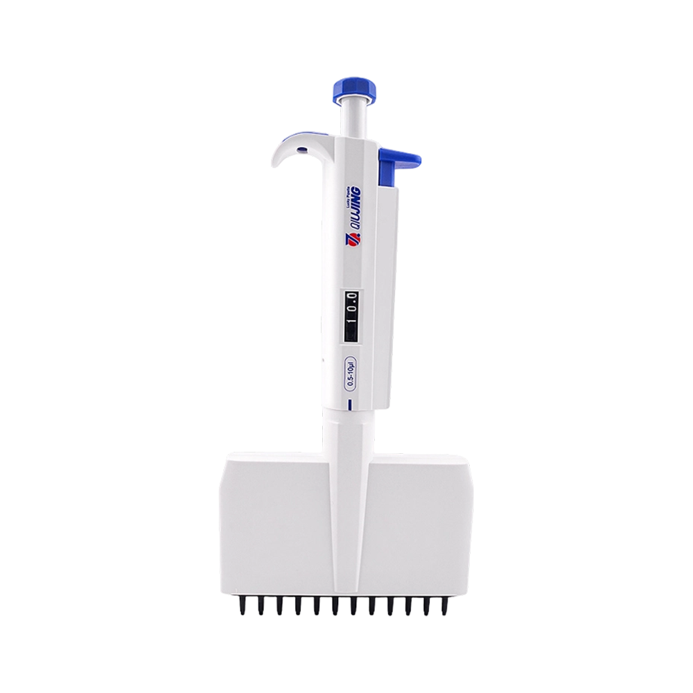 Mikropipet Saluran 12 Saluran Bertuah Qiujing
