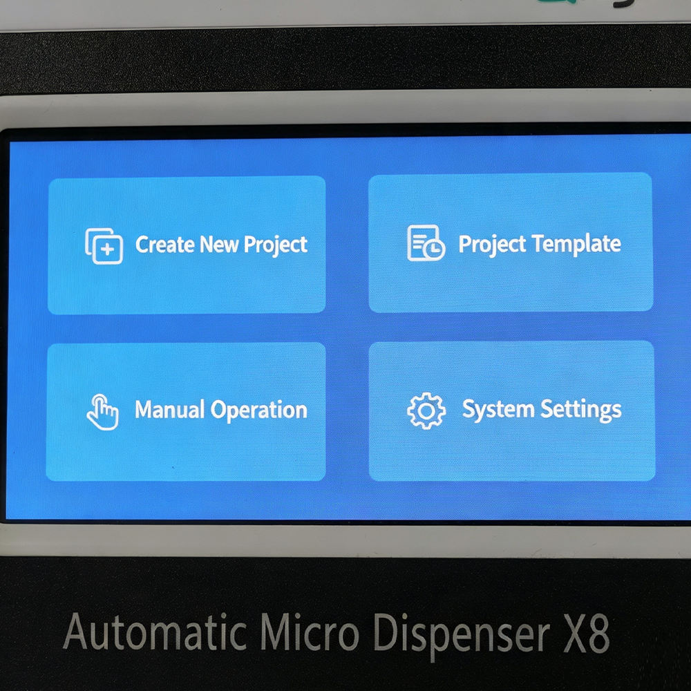 Qiujing Kecekapan Tinggi Dan Keselamatan Bunyi Rendah Automatik Dispenser Cecair Mikro X8 Qiujing Kecekapan Tinggi Dan Keselamatan Bunyi Rendah Automatik Dispenser Cecair Mikro X8