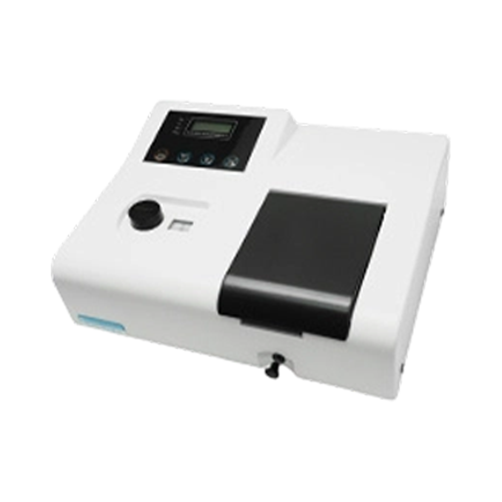 Spektrofotometer Nampak Ultraviolet Manual Qiujing 4NM/5NM Dengan Lampu Tungsten dan Deuterium yang Diimport UV752/UV752N