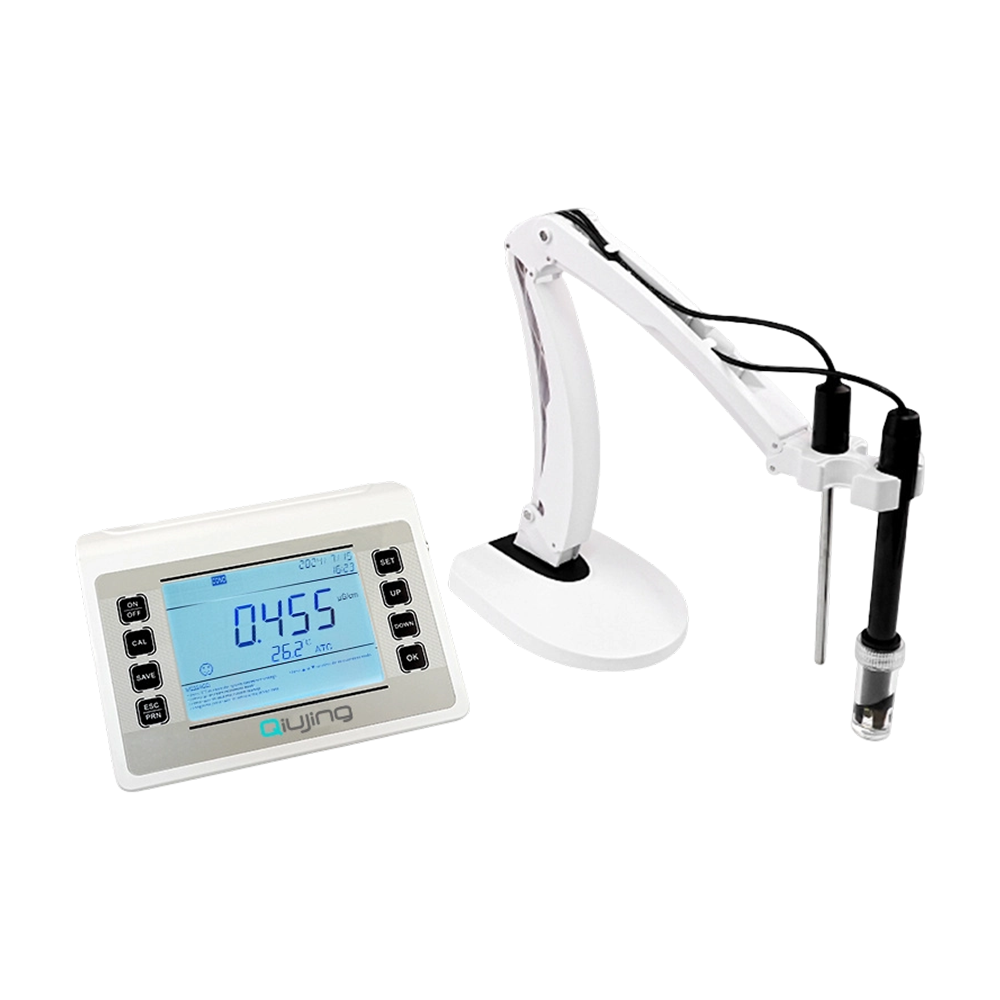 Qiujing Skrin Led Mudah Terbina Dalam Penyimpanan Massa Tanpa Wayar Percetakan Bluetooth Alat Pengukur Kekonduksian Tahan Lama P902